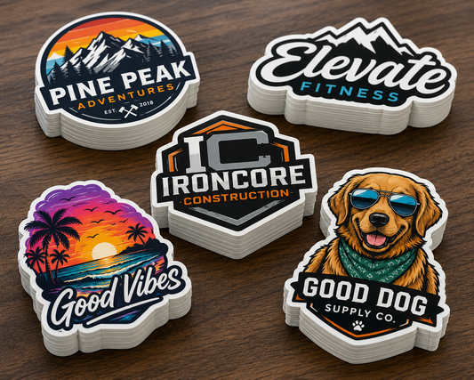 Die Cut Decals Cut to shape