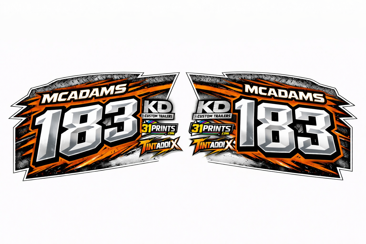 Custom Demolition Derby Door Wraps